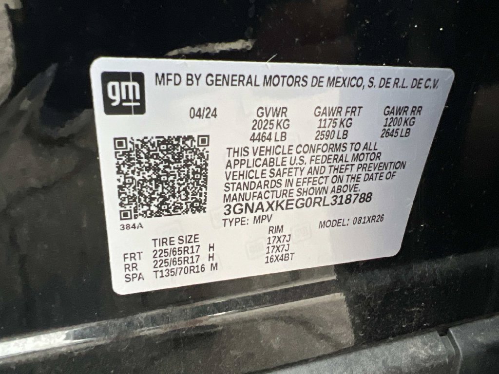 Used 2024 Chevrolet Equinox LT FWD image 16