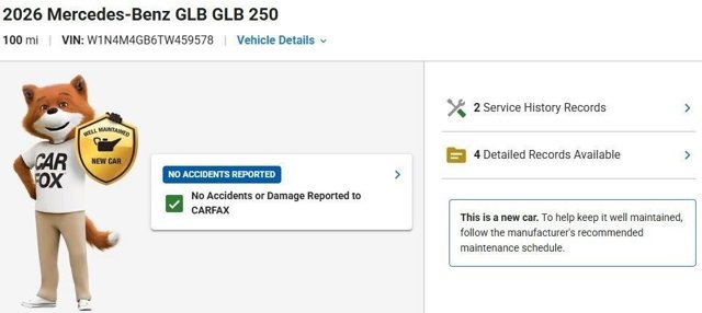 Used 2026 Mercedes-Benz GLB 250 image 3