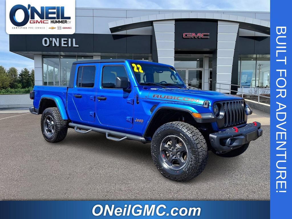 Used 2022 Jeep Gladiator Rubicon w/ LED Lighting Group AWD/4WD video 1