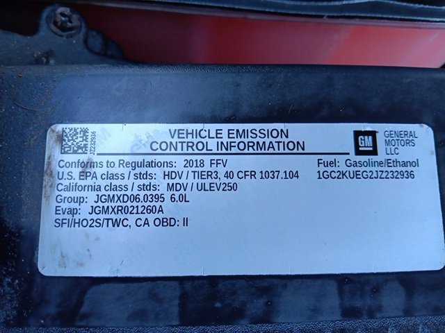 Used 2018 Chevrolet Silverado 2500 W/T w/ Snow Plow Prep Package image 26