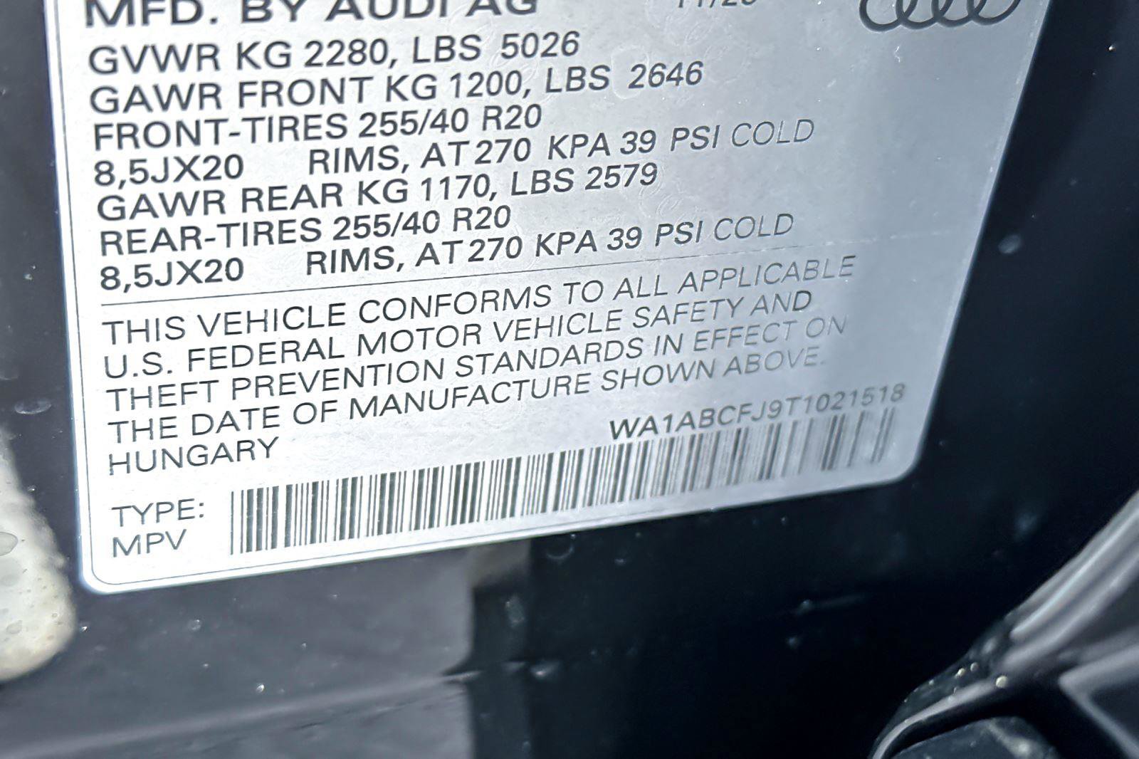 New 2026 Audi Q3 quattro 2.0T image 27