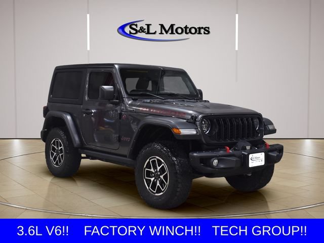 Used 2024 Jeep Wrangler Rubicon w/ Steel Bumper & Winch Group