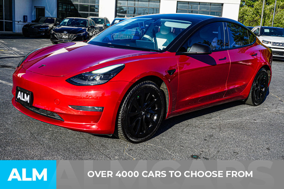Used 2021 Tesla Model 3 Long Range AWD/4WD image 2