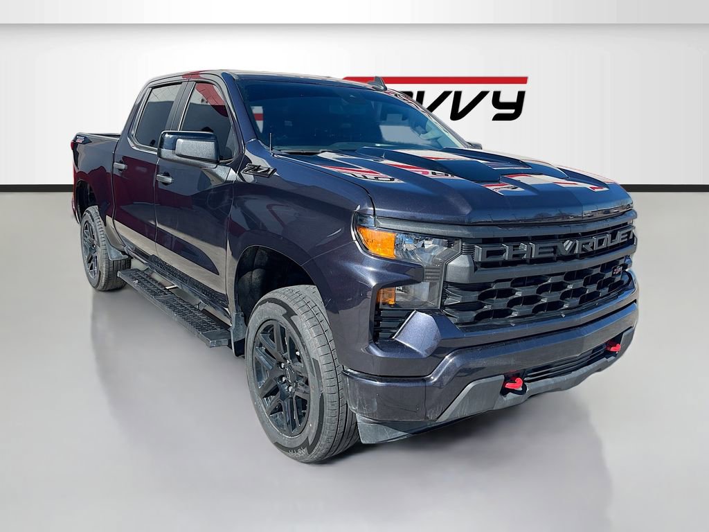 Used 2023 Chevrolet Silverado 1500 Custom Trail Boss w/ LPO, Dark Essentials Package image 1