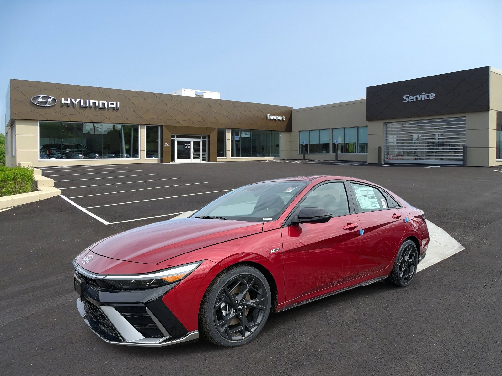 New 2026 Hyundai Elantra N Line image 1