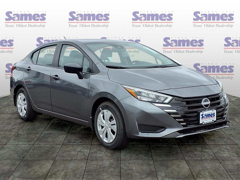 New 2025 Nissan Versa S w/ Trunk Package