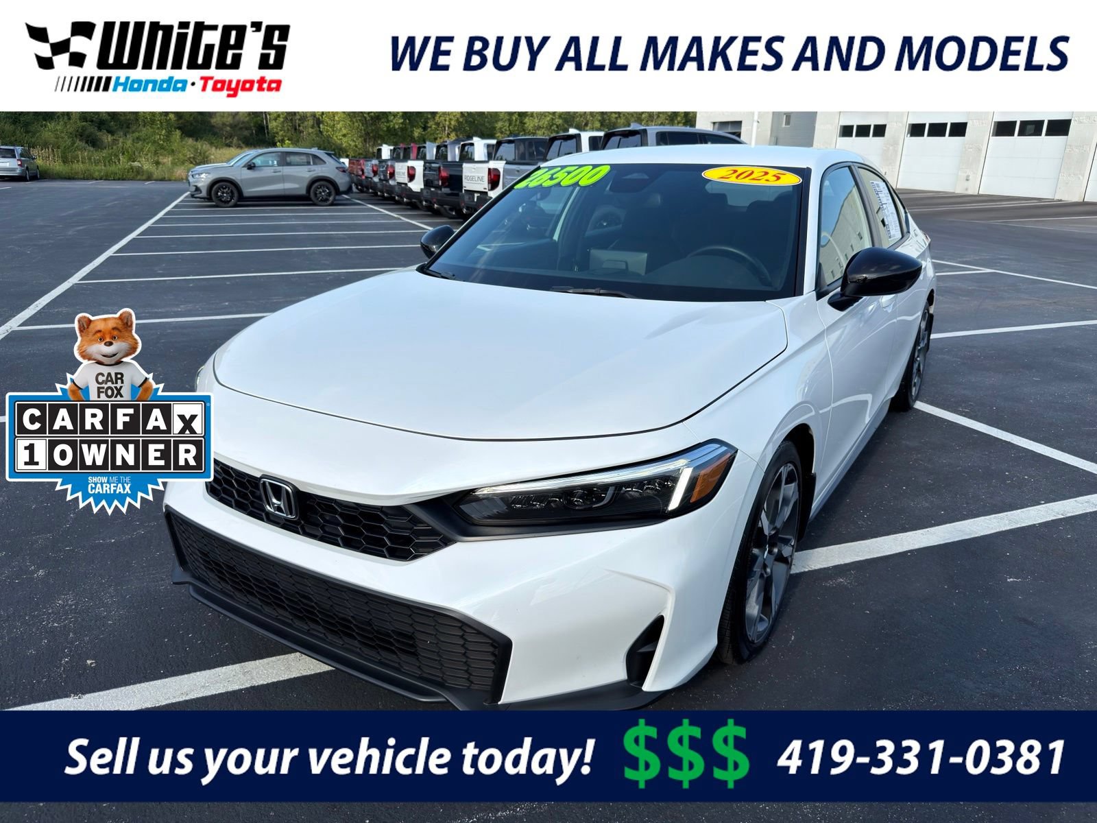 Used 2025 Honda Civic Sport