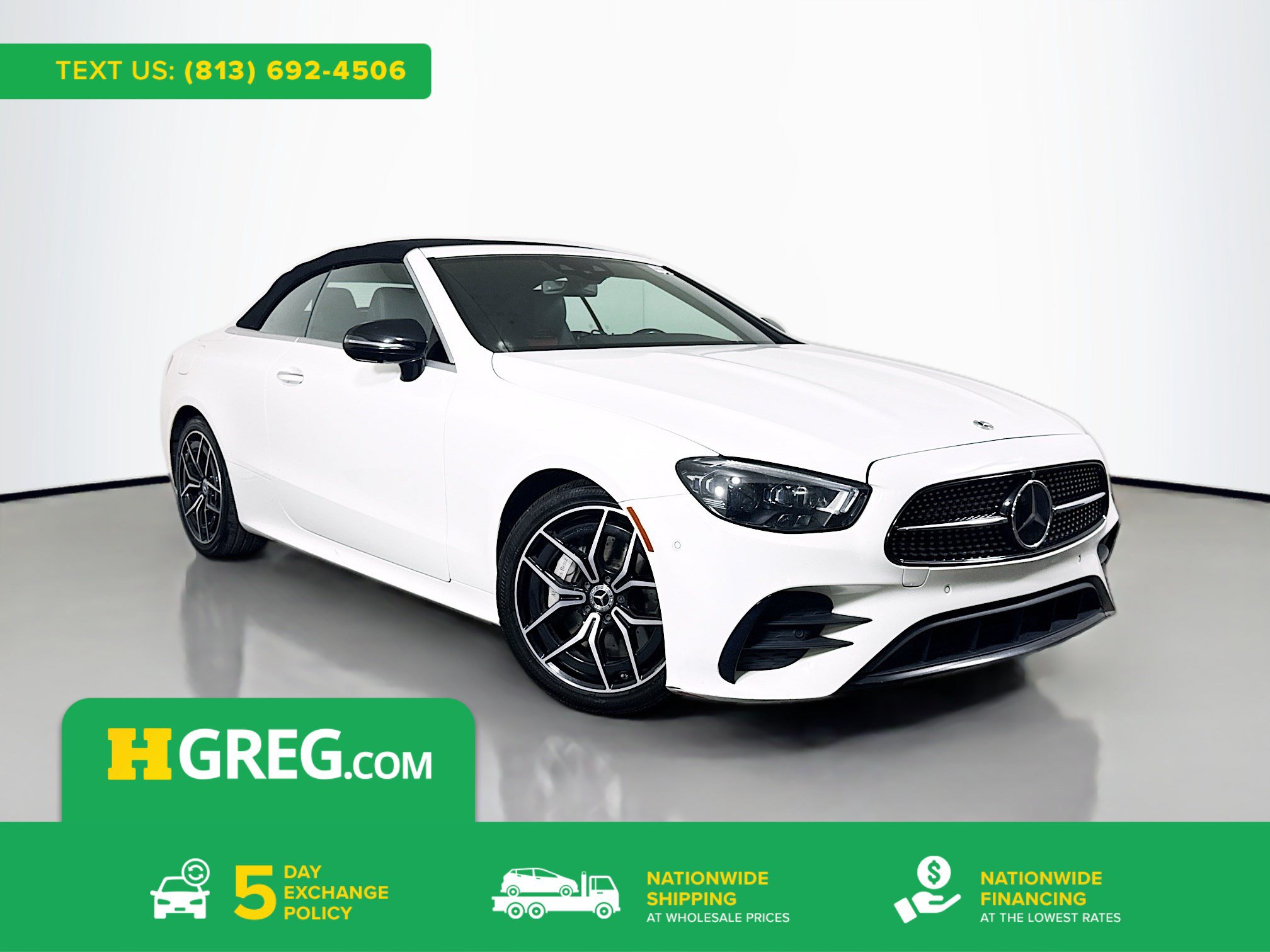Used 2022 Mercedes-Benz E 450 Cabriolet w/ AMG Line image 1