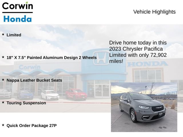 Used 2023 Chrysler Pacifica Limited image 6