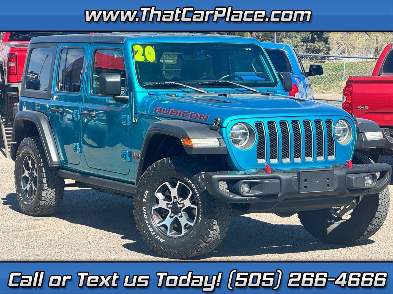 Used 2020 Jeep Wrangler Unlimited Rubicon AWD/4WD image 1