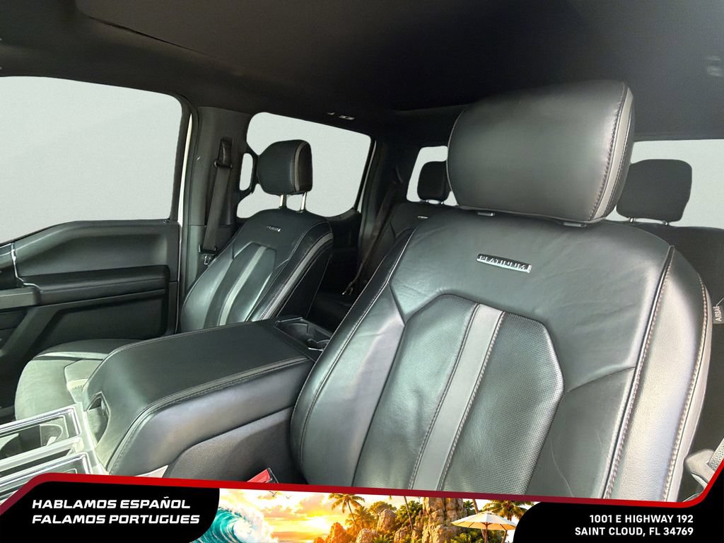 Used 2018 Ford F150 Platinum w/ Equipment Group 701A Luxury AWD/4WD image 24