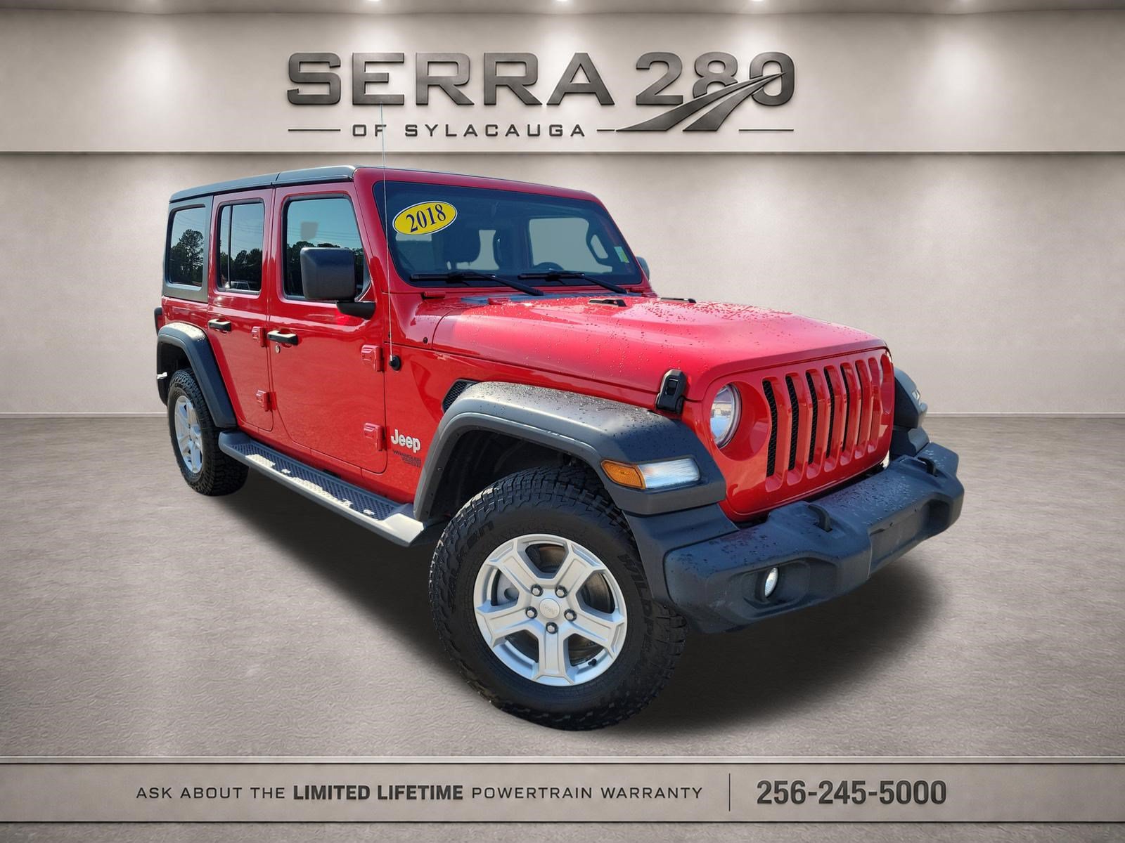 Used 2018 Jeep Wrangler Unlimited Sport S AWD/4WD image 1