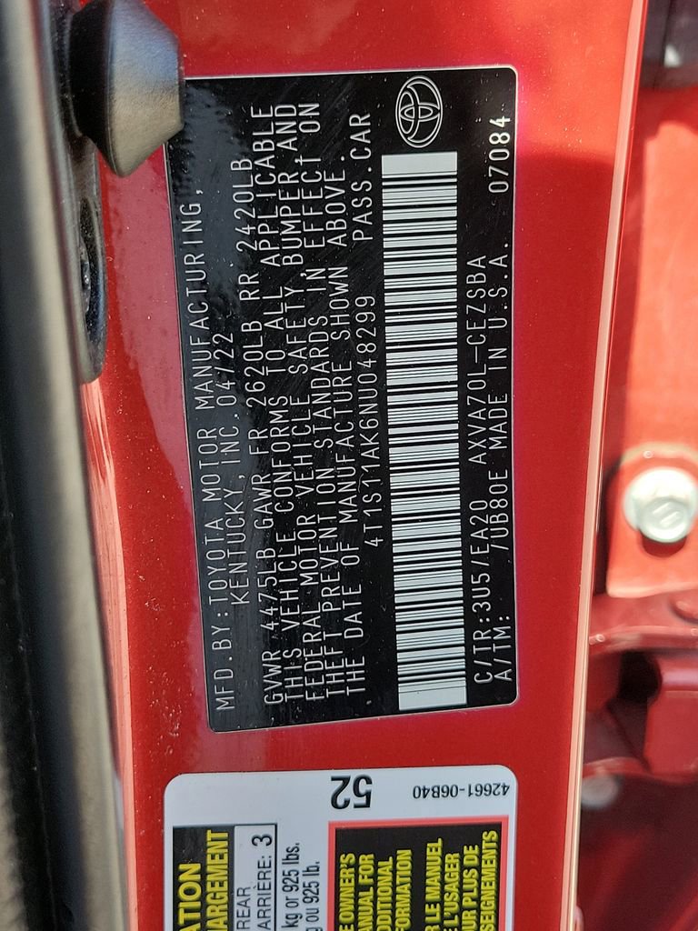 Used 2022 Toyota Camry SE w/ Audio Upgrade Package image 30