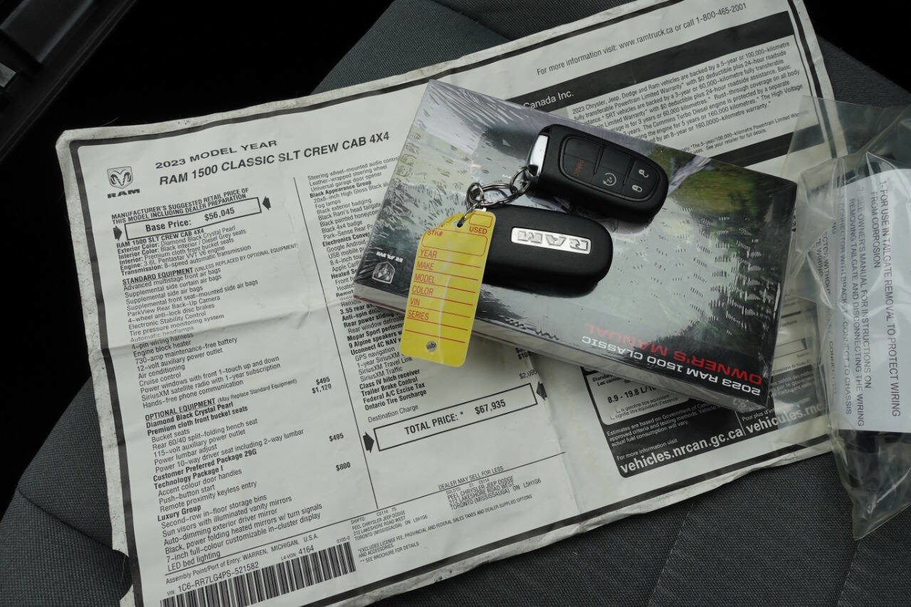 Used 2023 RAM 1500 Classic SLT w/ Electronics Convenience Group image 35