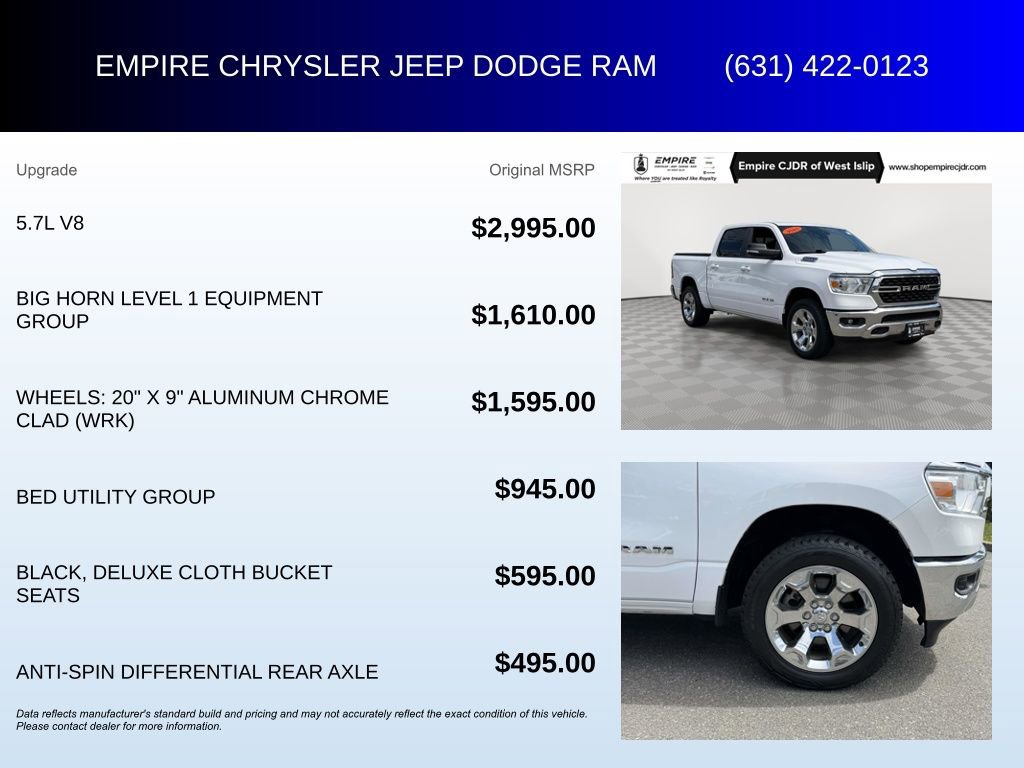 Used 2022 RAM 1500 Big Horn AWD/4WD image 6
