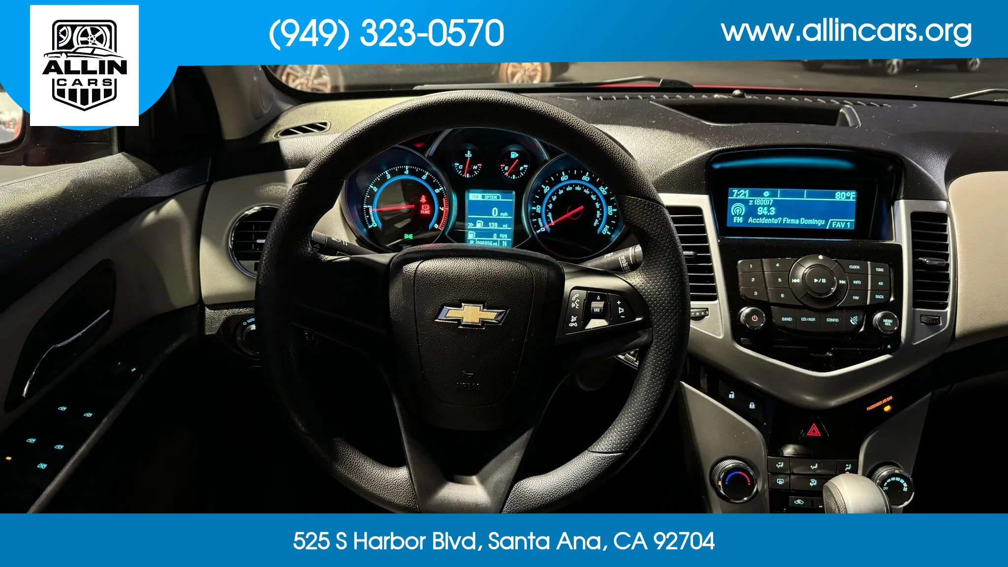 Used 2014 Chevrolet Cruze LS image 9