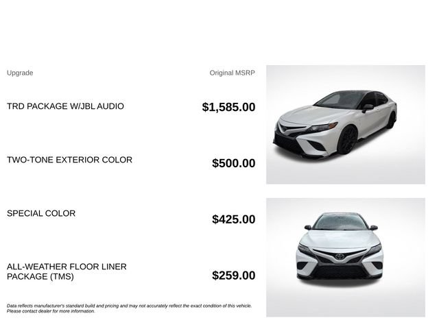 Used 2022 Toyota Camry TRD w/ TRD Package w/JBL Audio FWD image 3