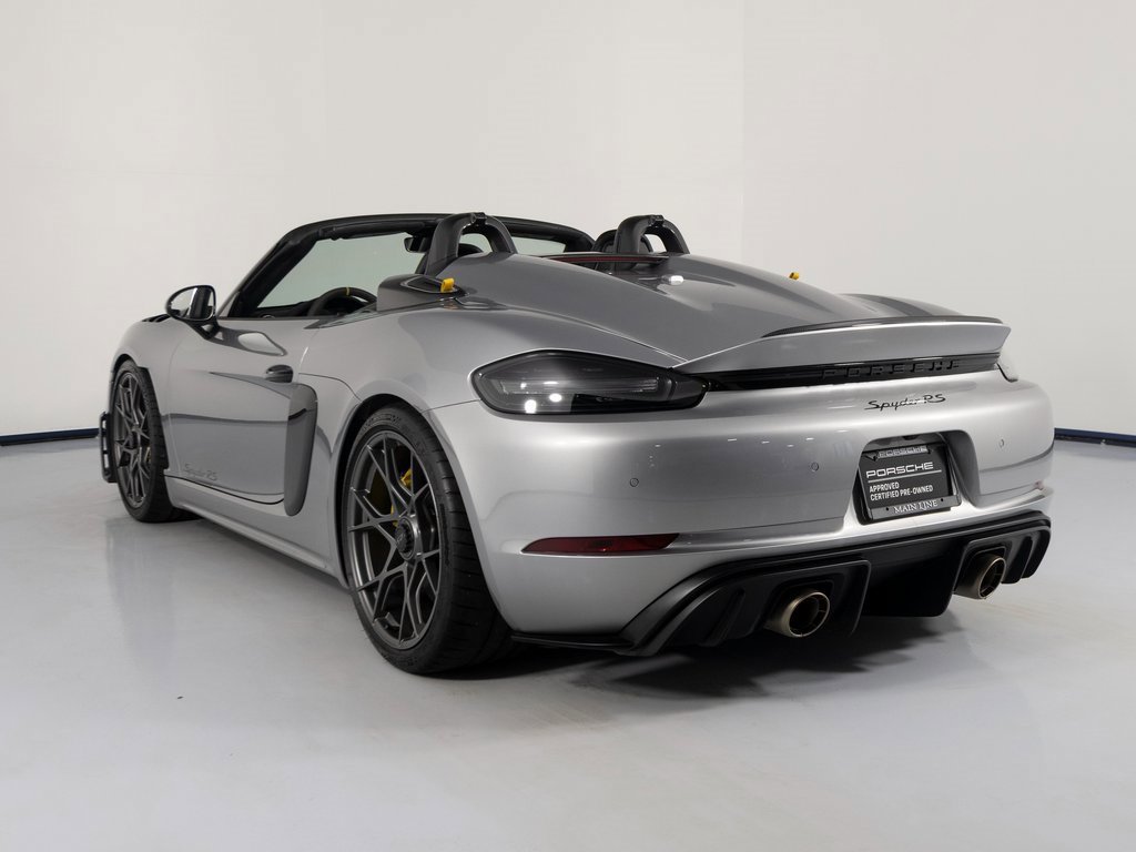 Certified 2025 Porsche 718 Boxster Spyder RS image 8