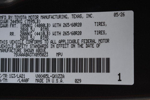 New 2026 Toyota Sequoia Platinum w/ TRD Off-Road Package AWD/4WD image 18