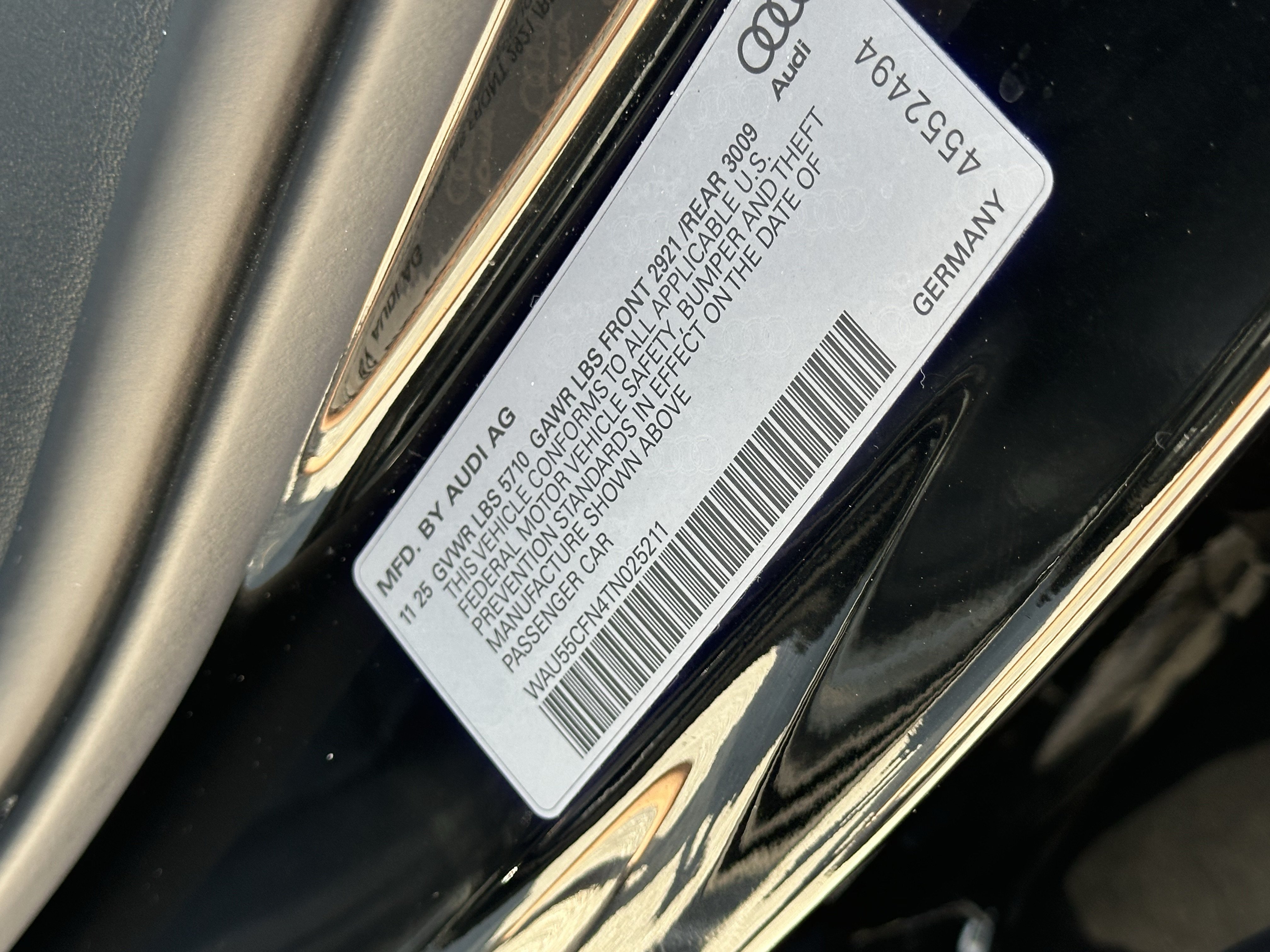 Certified 2026 Audi A6 Premium Plus w/ Premium Plus Package AWD/4WD image 36