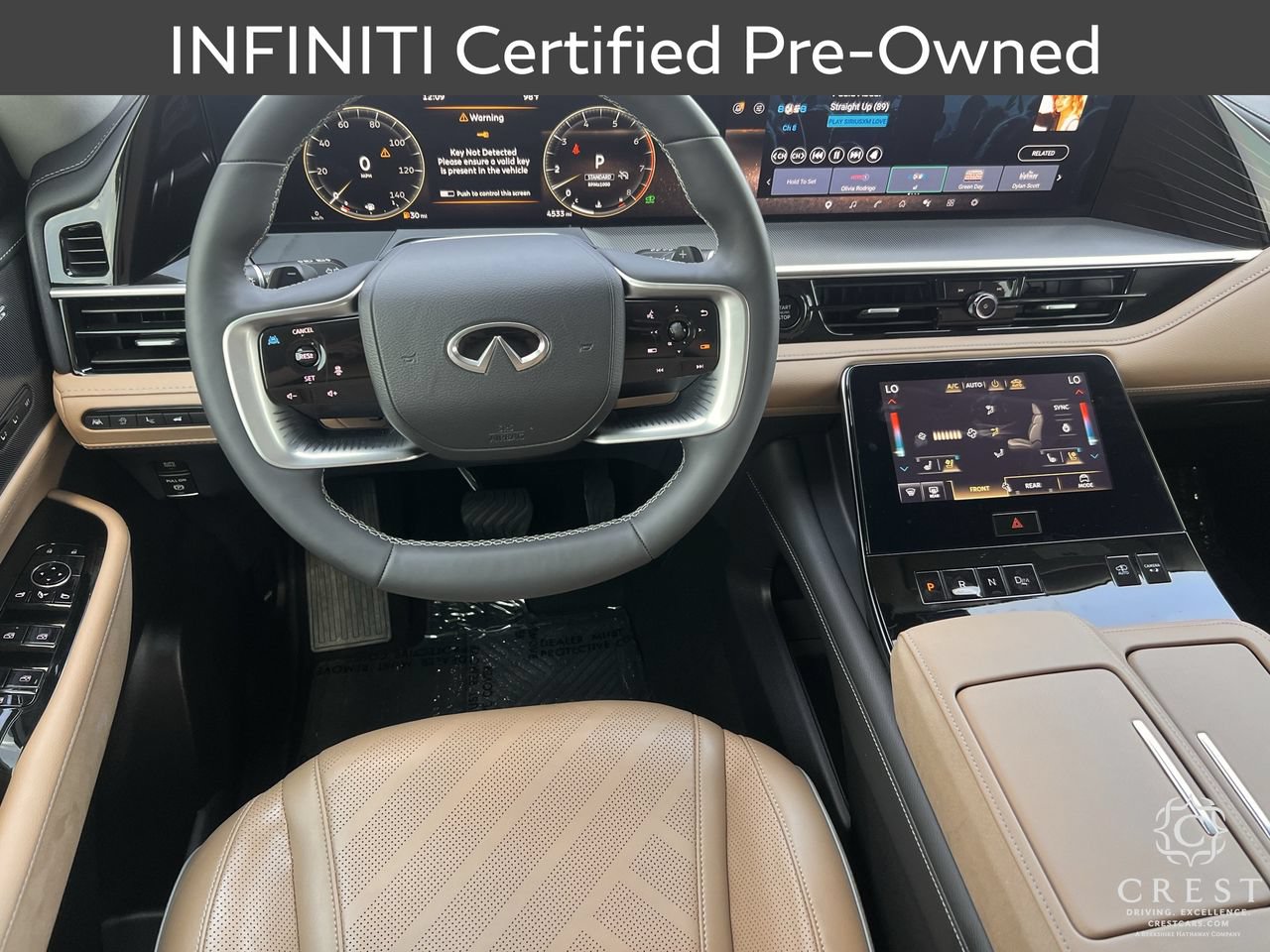 Certified 2026 INFINITI QX80 Luxe w/ Cargo Package RWD image 13