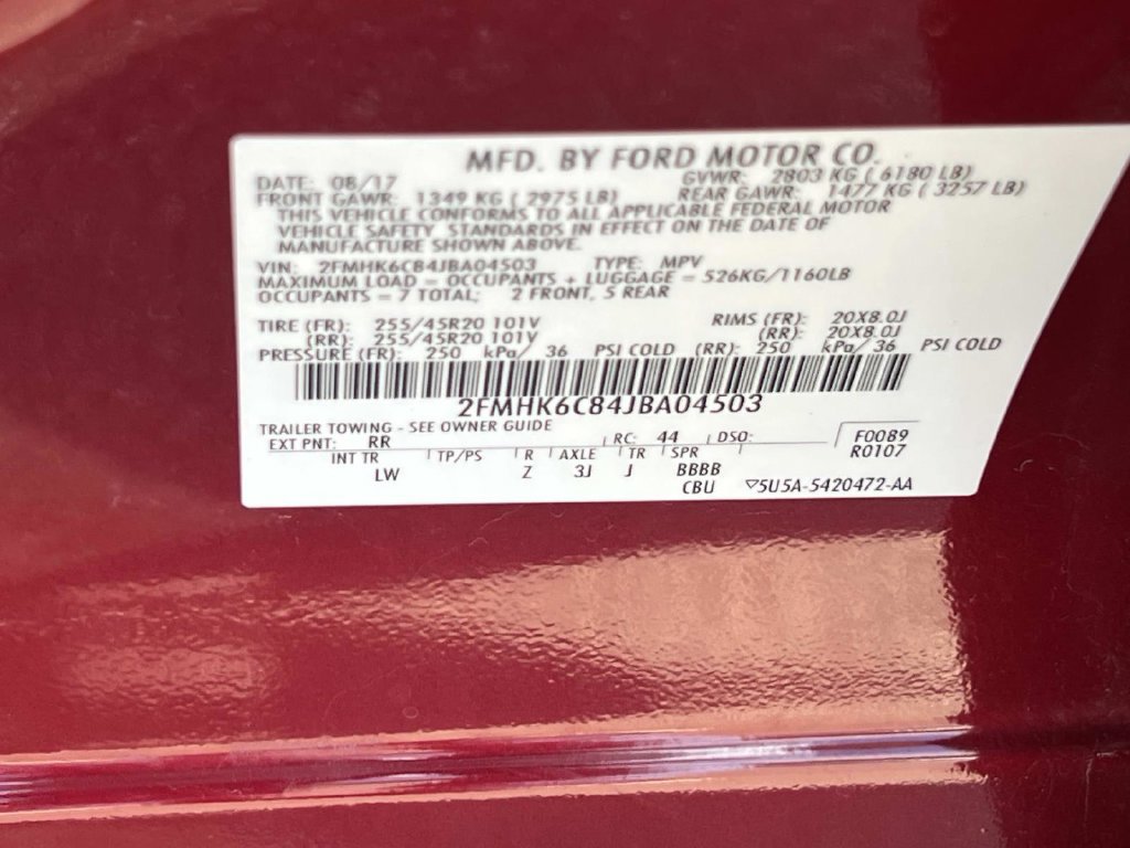 Used 2018 Ford Flex SEL w/ Equipment Group 202A AWD/4WD image 24