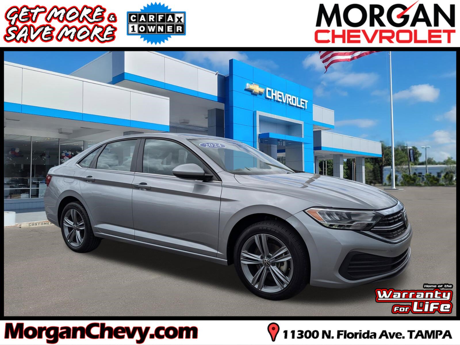 Used 2024 Volkswagen Jetta SE FWD image 1