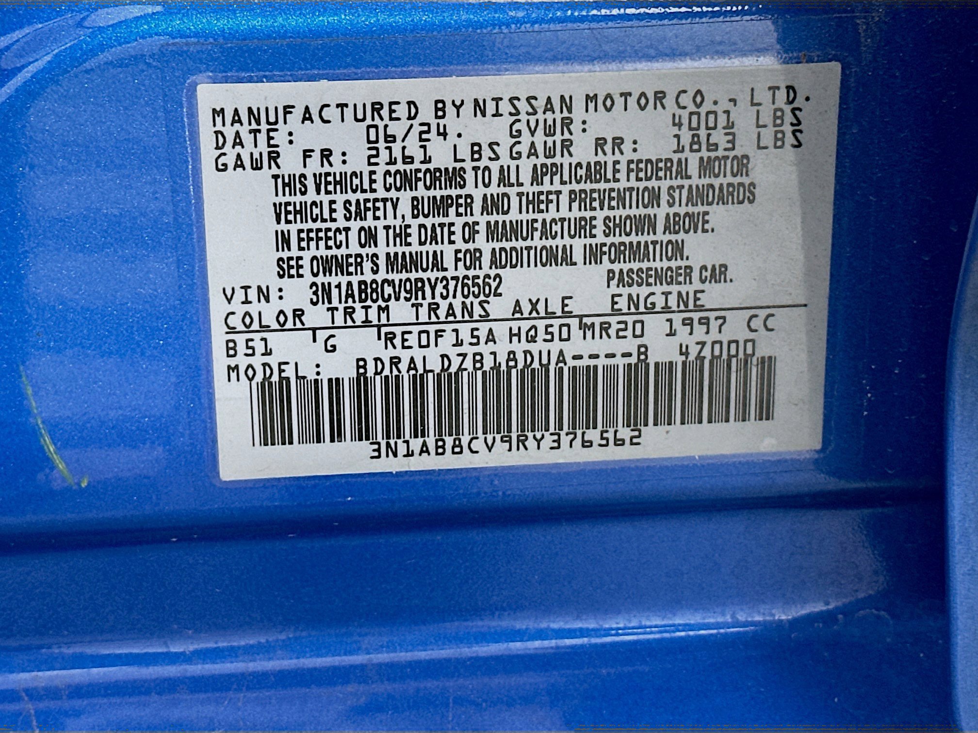 Used 2024 Nissan Sentra SV image 12