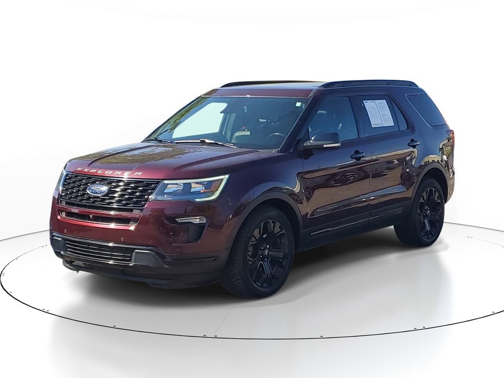 Used 2019 Ford Explorer Sport w/ Equipment Group 401A AWD/4WD image 2