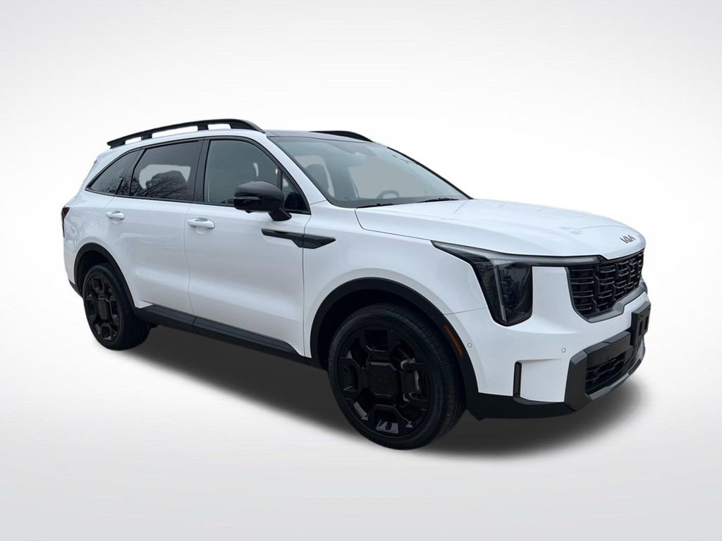 Certified 2025 Kia Sorento SX Prestige w/ Olive Brown Leather Package image 3