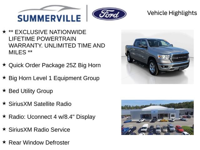 Used 2021 RAM 1500 Big Horn video 2