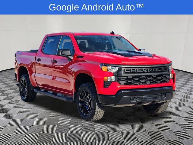 Used 2025 Chevrolet Silverado 1500 Custom Trail Boss w/ Turbomax Blackout Package AWD/4WD image 2