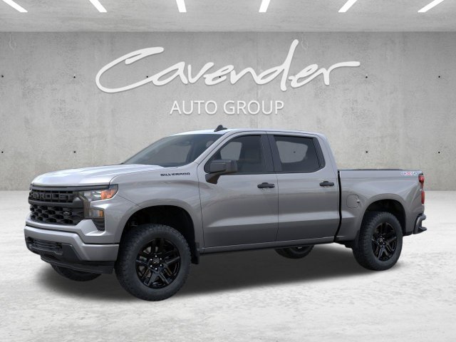 New 2026 Chevrolet Silverado 1500 Custom w/ LPO, Dark Essentials Package AWD/4WD image 2