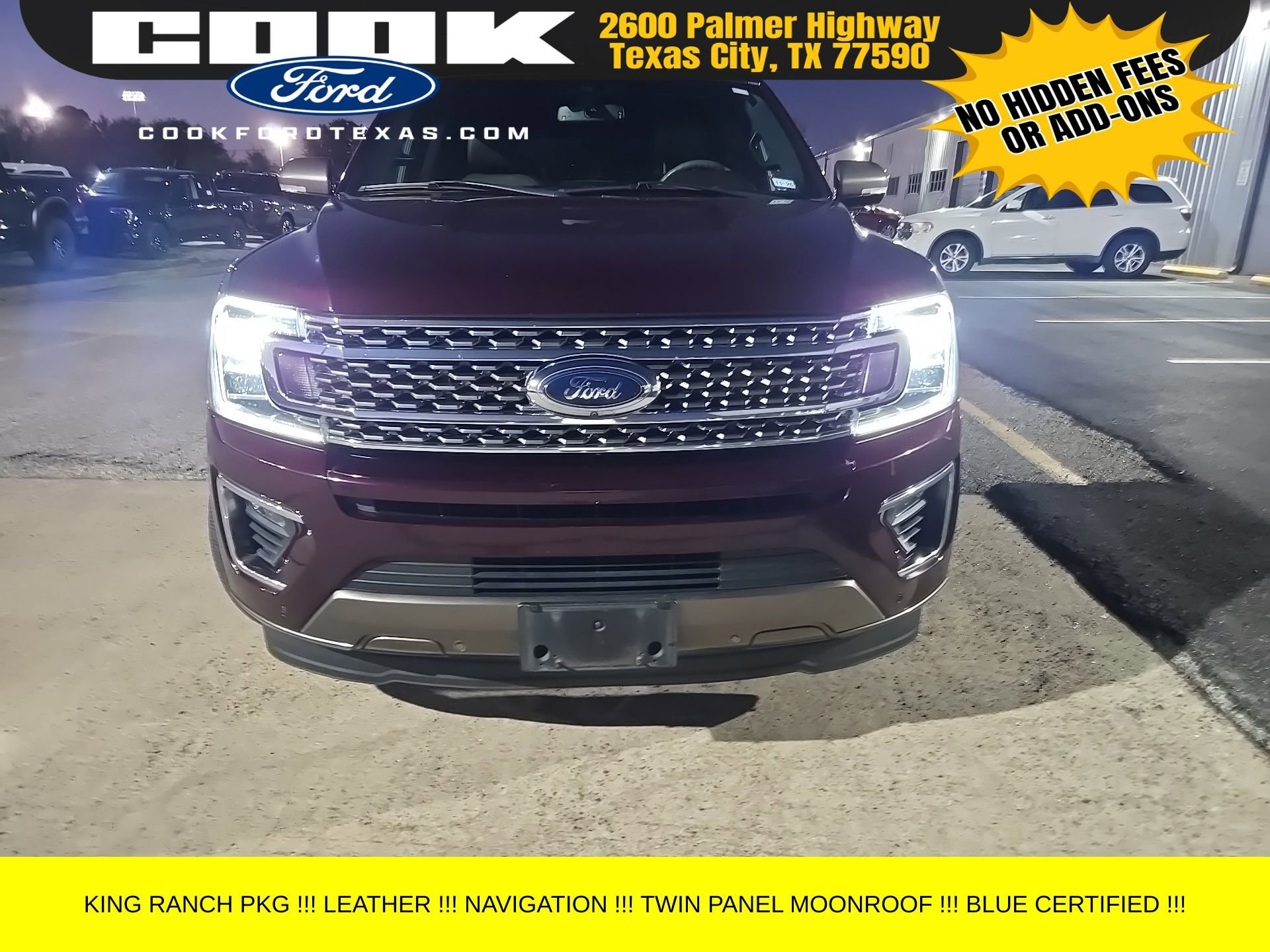 Certified 2020 Ford Expedition King Ranch w/ Cargo Package image 15