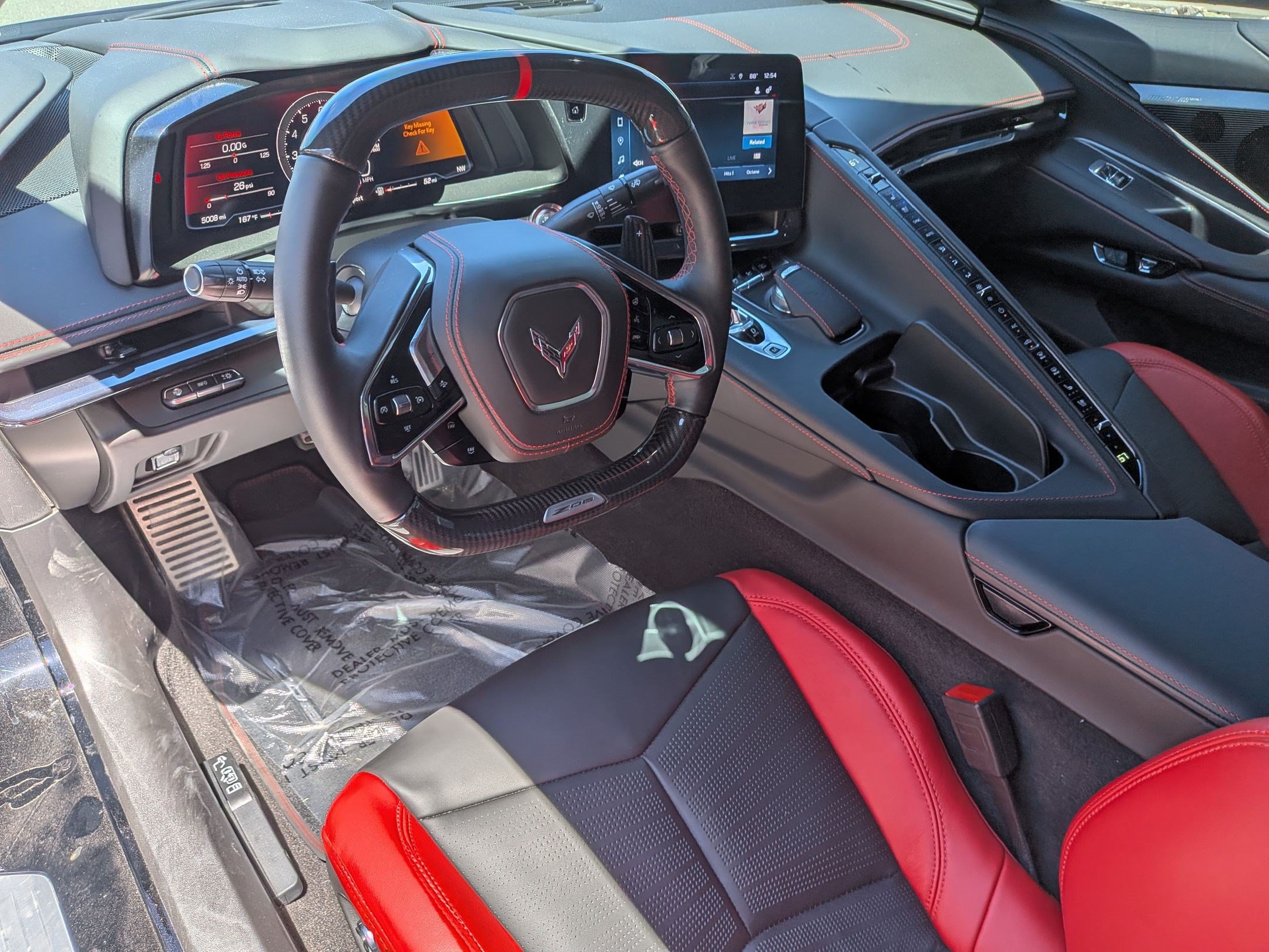 Used 2024 Chevrolet Corvette Z06 w/ Stealth Interior Trim Package RWD image 14
