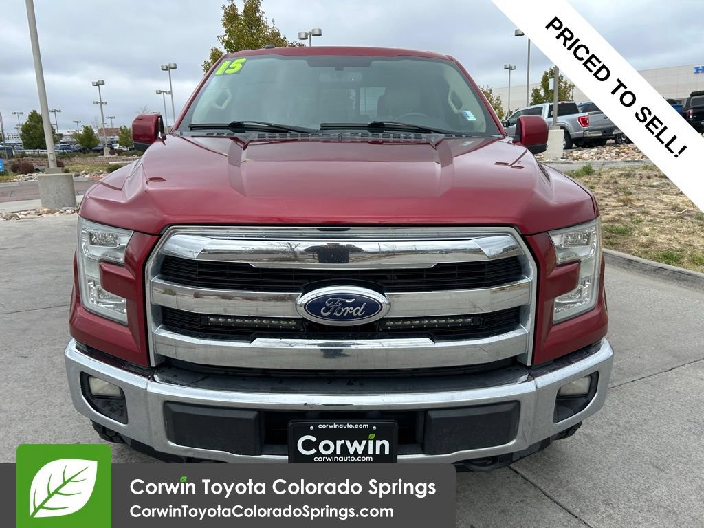 Used 2015 Ford F150 Lariat w/ Equipment Group 501A Mid AWD/4WD image 2