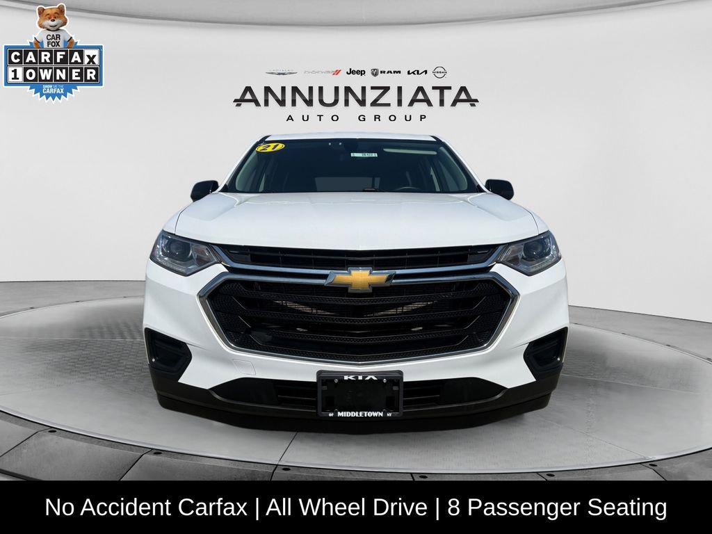 Used 2021 Chevrolet Traverse LS w/ LPO, Floor Liner Package AWD/4WD image 8