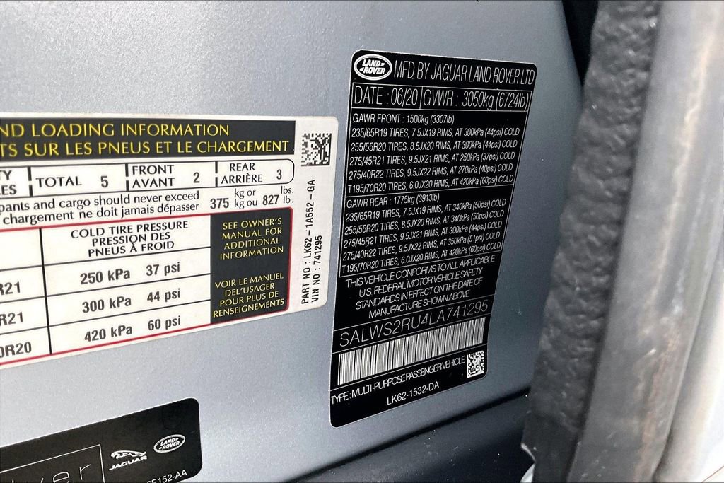 Used 2020 Land Rover Range Rover Sport HST image 35