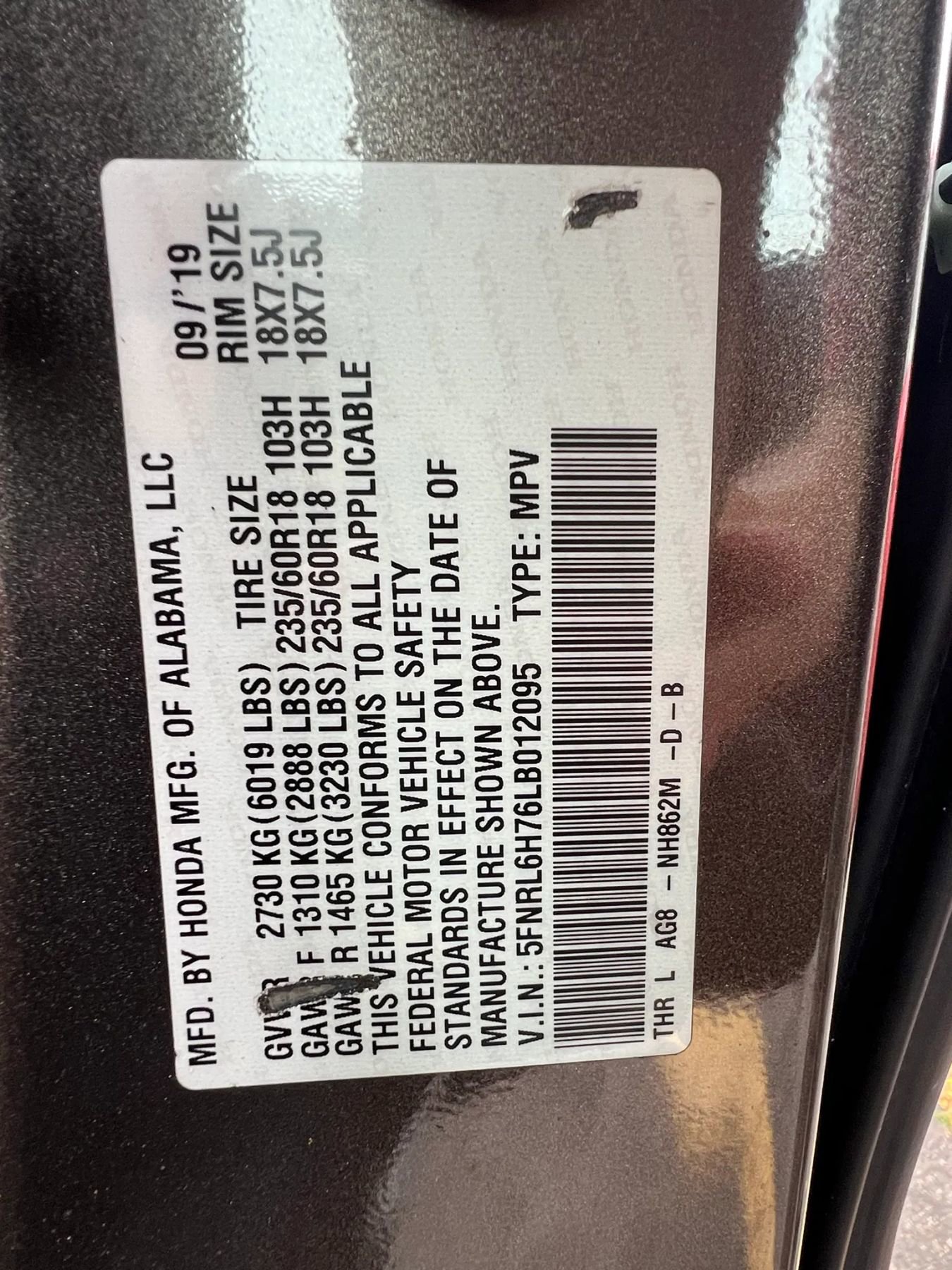 Used 2020 Honda Odyssey EX-L image 35