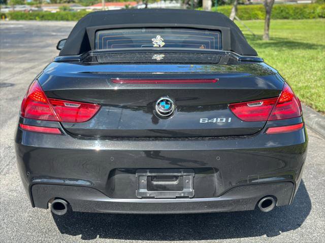 Used 2016 BMW 640i Convertible RWD image 7