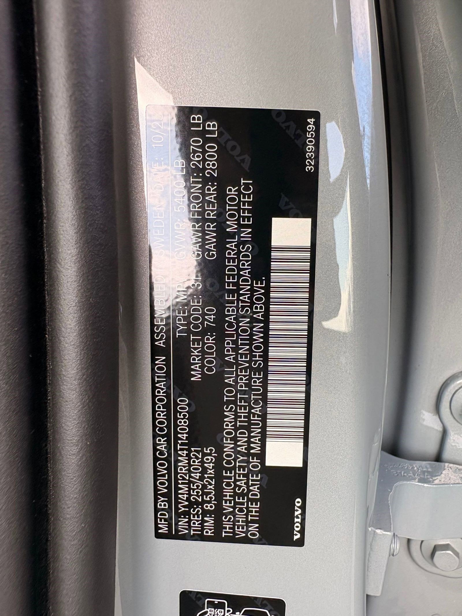 New 2026 Volvo XC60 B5 Ultra w/ Climate Package image 20