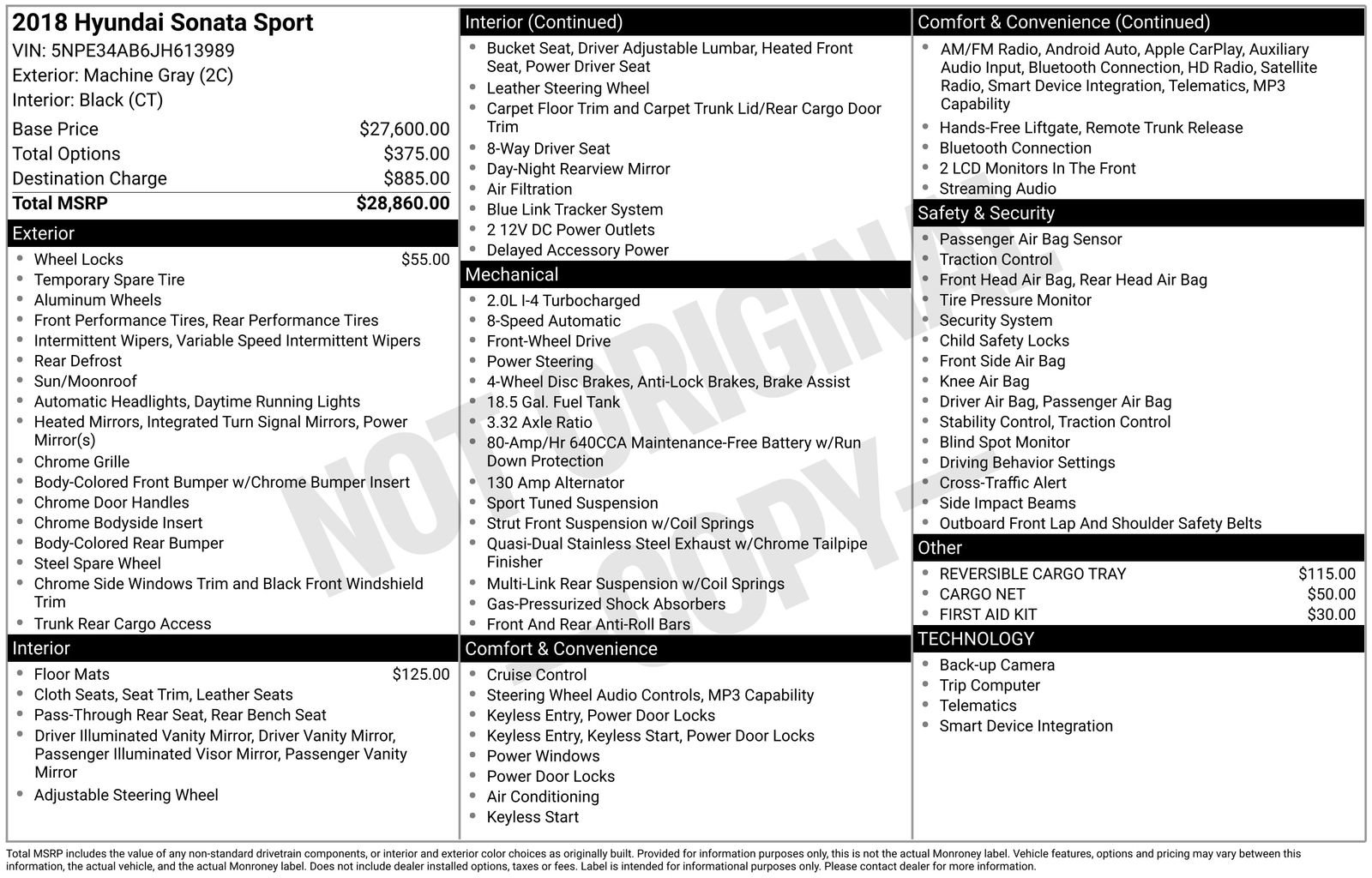 Used 2018 Hyundai Sonata Sport image 6