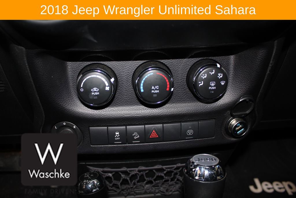 Used 2018 Jeep Wrangler Unlimited Sahara image 25