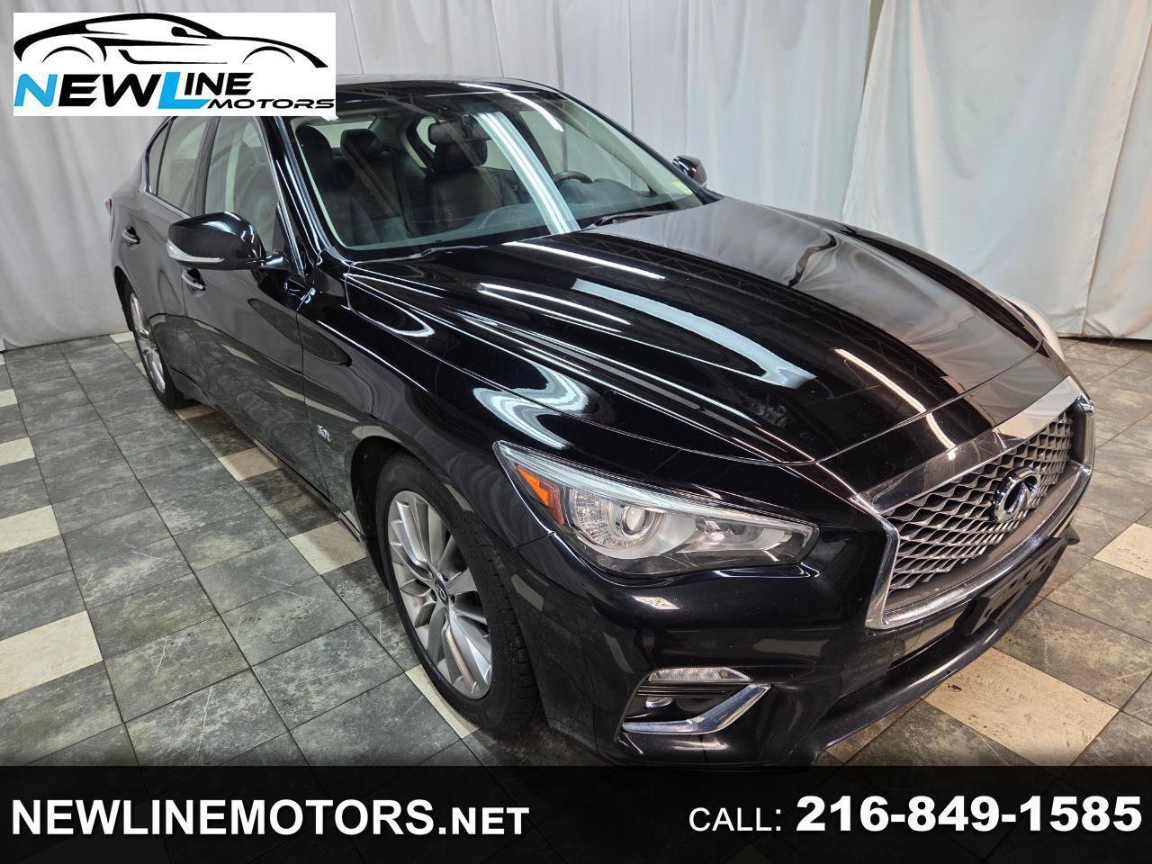 Used 2019 INFINITI Q50 Luxe w/ Essential Package (3.0T Luxe) image 1