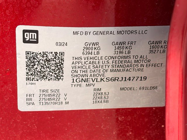 Used 2024 Chevrolet Traverse RS AWD/4WD image 28