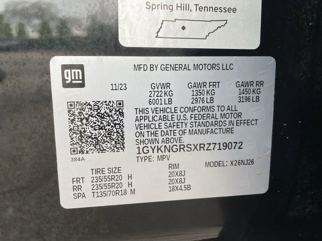 Used 2024 Cadillac XT5 Sportv w/ Technology Package AWD/4WD image 36
