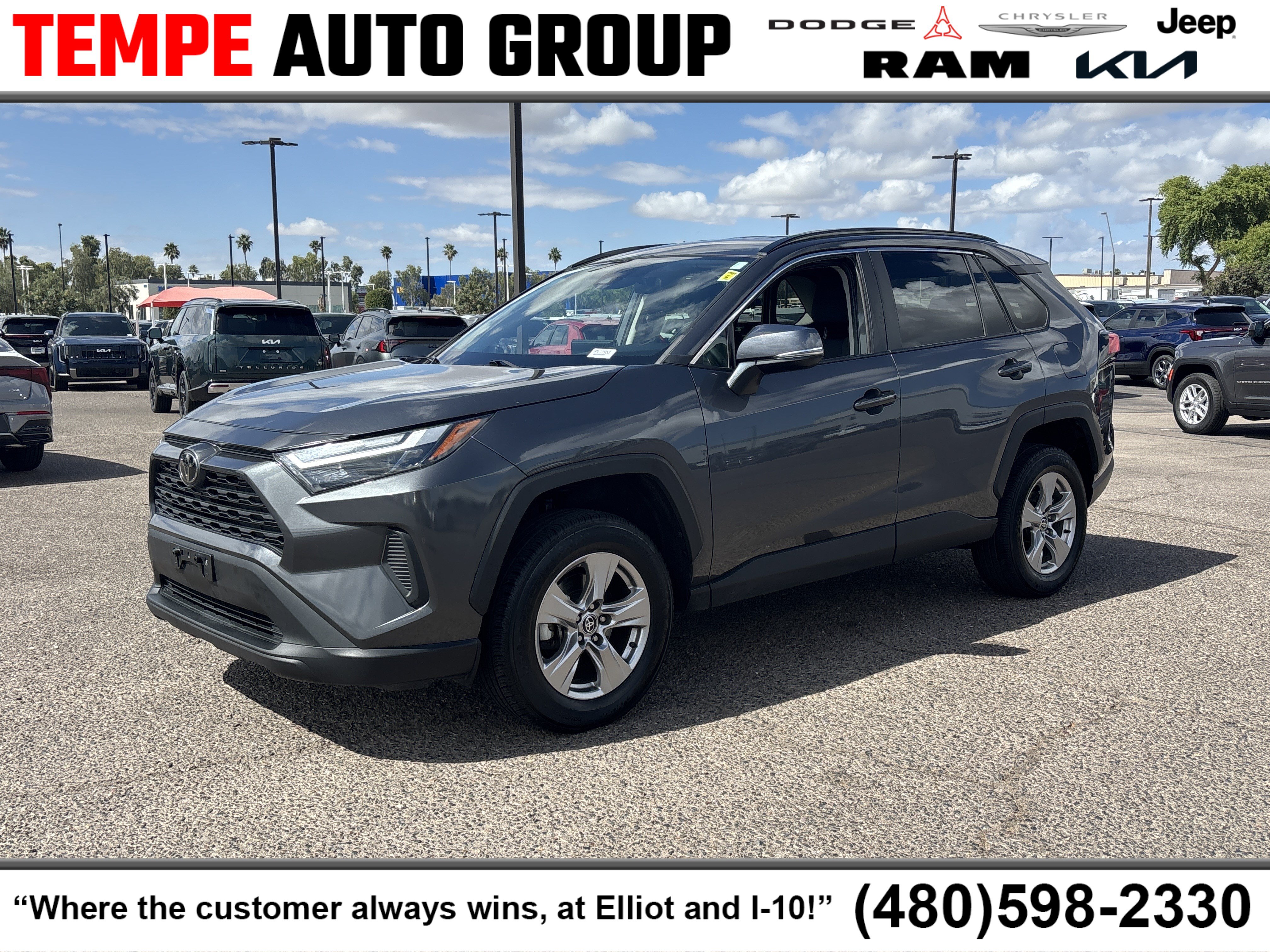 Used 2023 Toyota RAV4 XLE AWD/4WD image 1