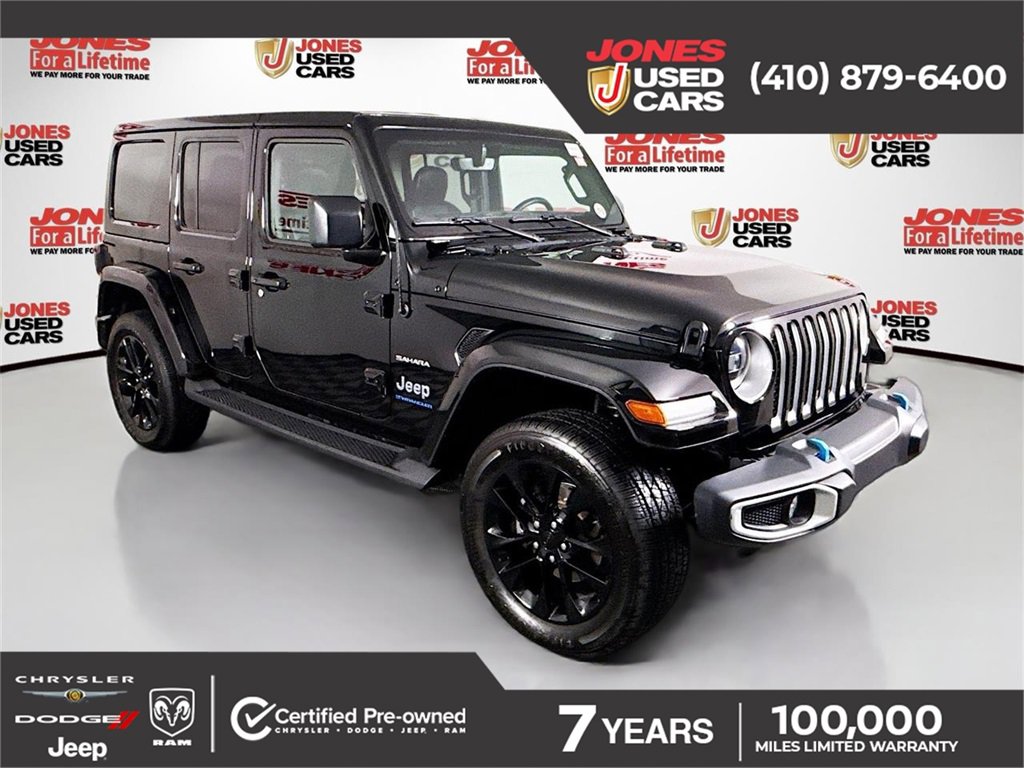 Used 2023 Jeep Wrangler Unlimited Sahara w/ Cold Weather Group