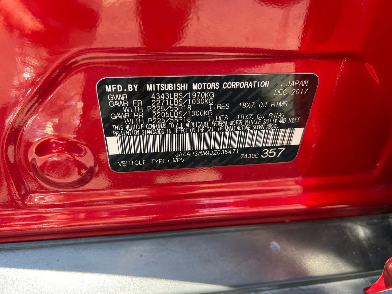 Used 2018 Mitsubishi Outlander Sport SE FWD image 17