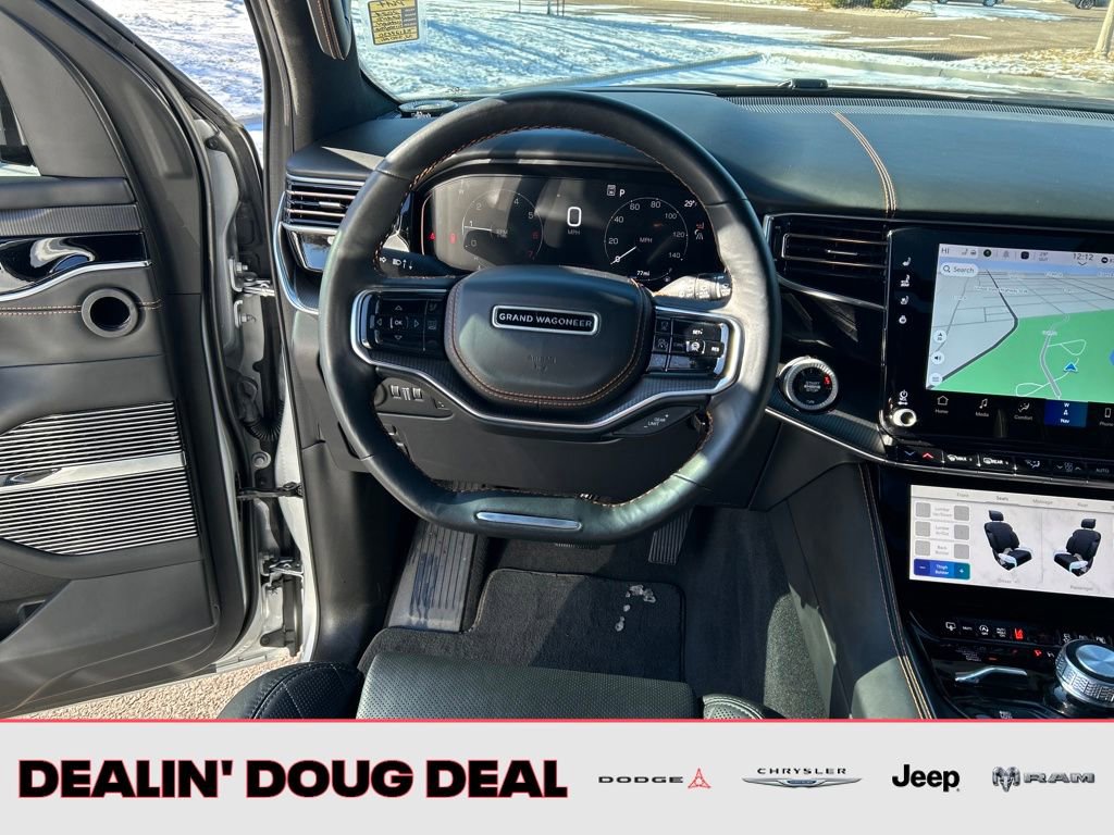 Used 2024 Jeep Grand Wagoneer Series III w/ Rear Seat Video Group 1 image 14